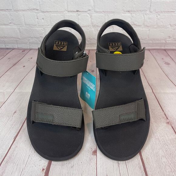 Reef Fanning Baja Brown Gum With Bottle Opener Sandals Mens Size 11 - Picture 7 of 11